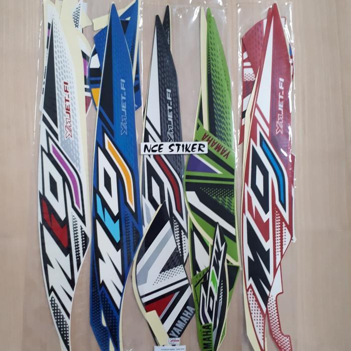 STIKER STRIPING MIO J 2012