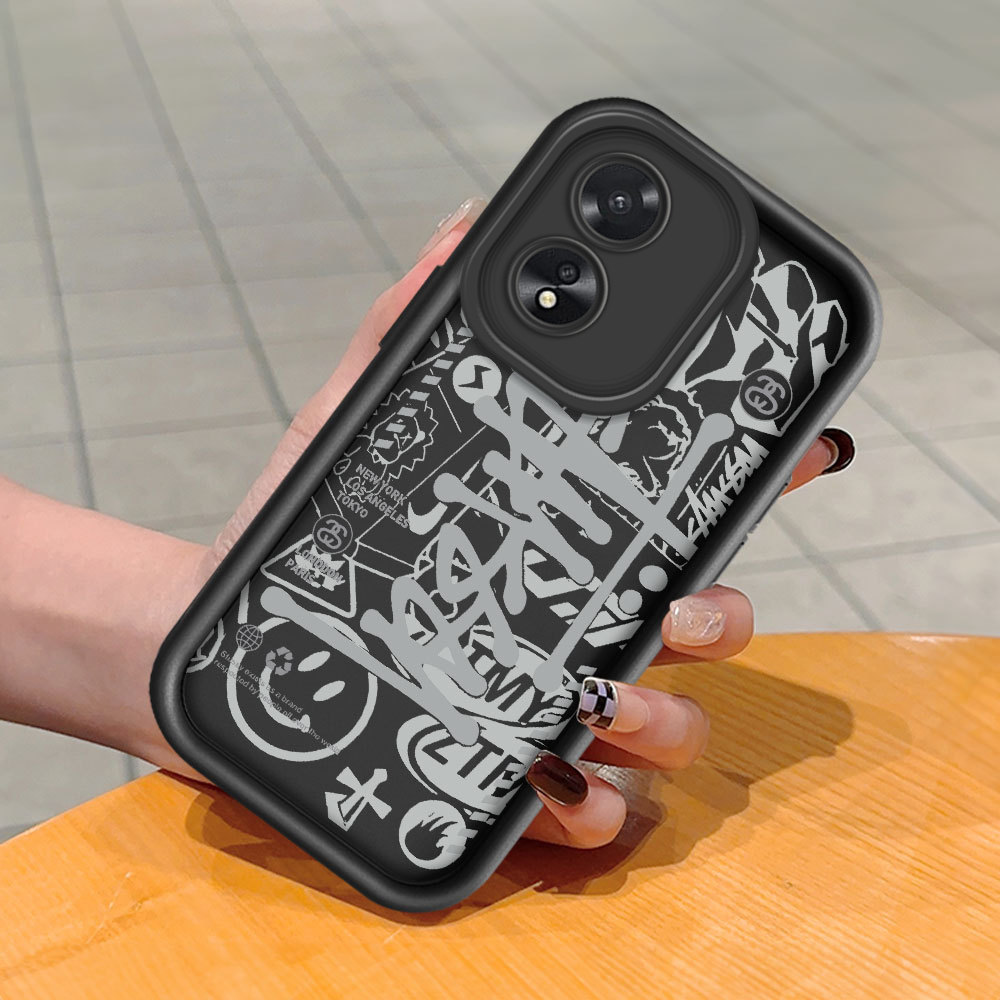 OPPO A38 A18 Casing Kesing Soft Hp Untuk Phone Sofcase TY 5544 46