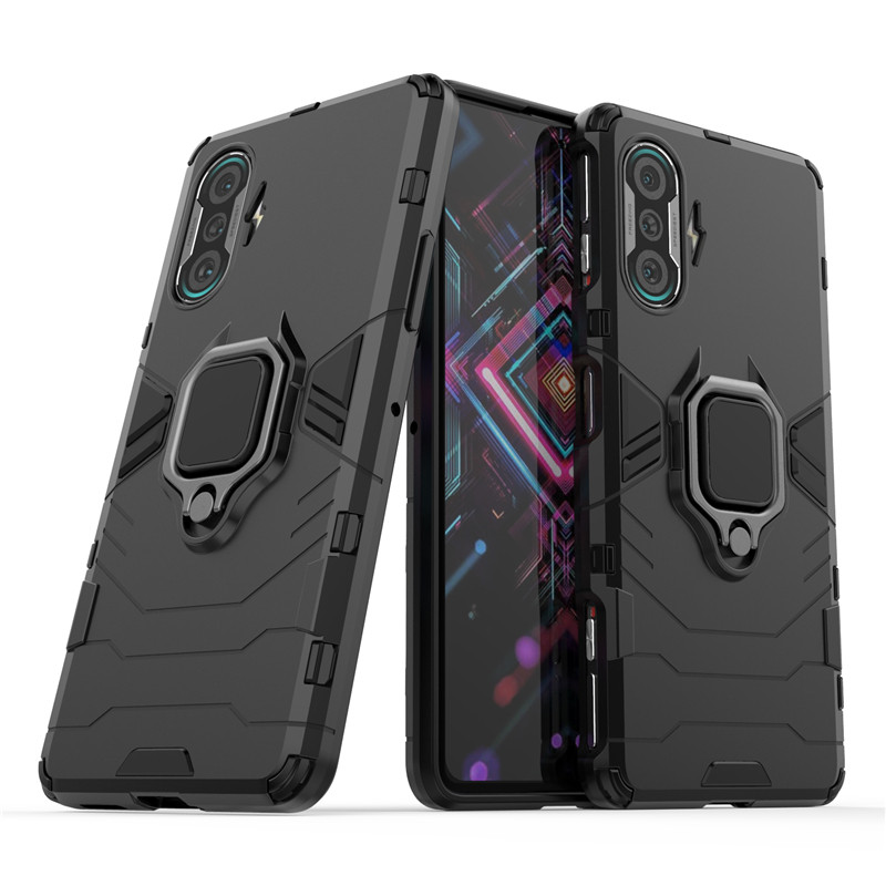 For   K40 Gaming Case Cover For   K40 Gaming Cover Armor Shell Finger Ring Hard PC Protective Phone 