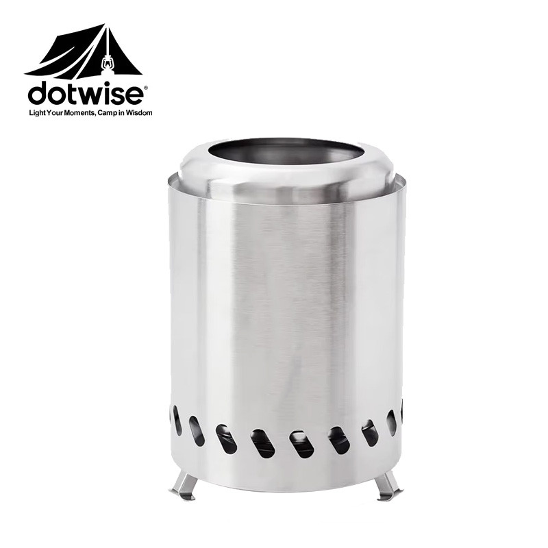 Wood Er Stove Portable Firewood Stove Stainless Steel Outdoor Camping Eless Stove Fire Stove