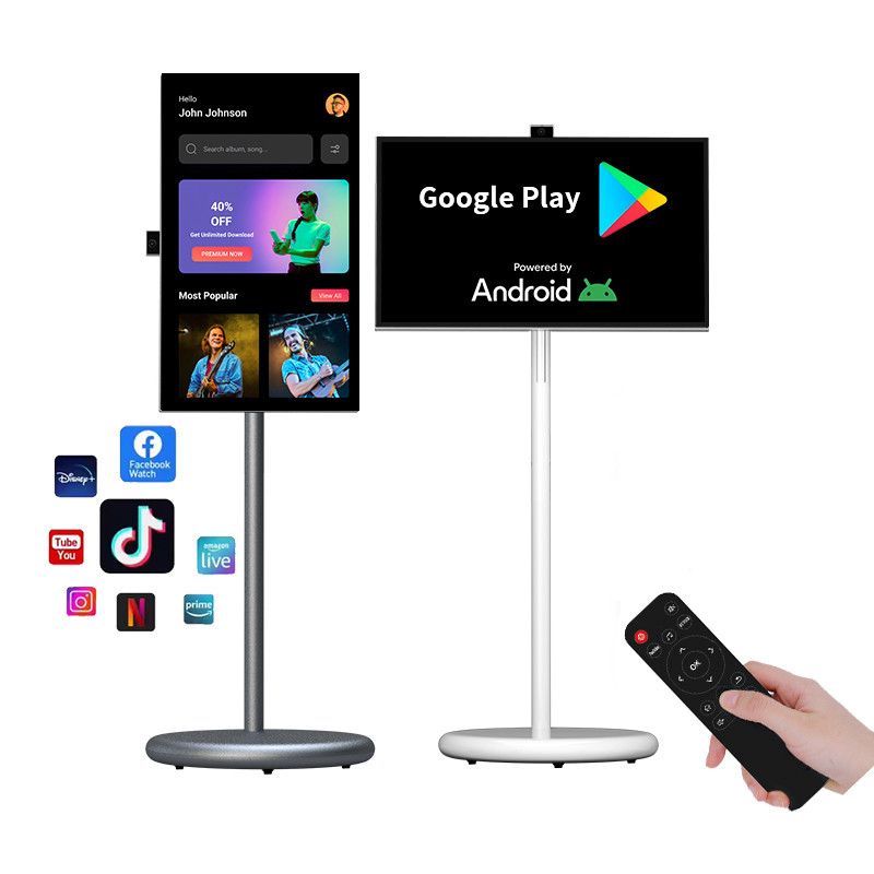 Ready To Ship Smart Home Displays Outdoor Smart Mobile Led Screen 21.5 Inch Portable Tv Smart TV