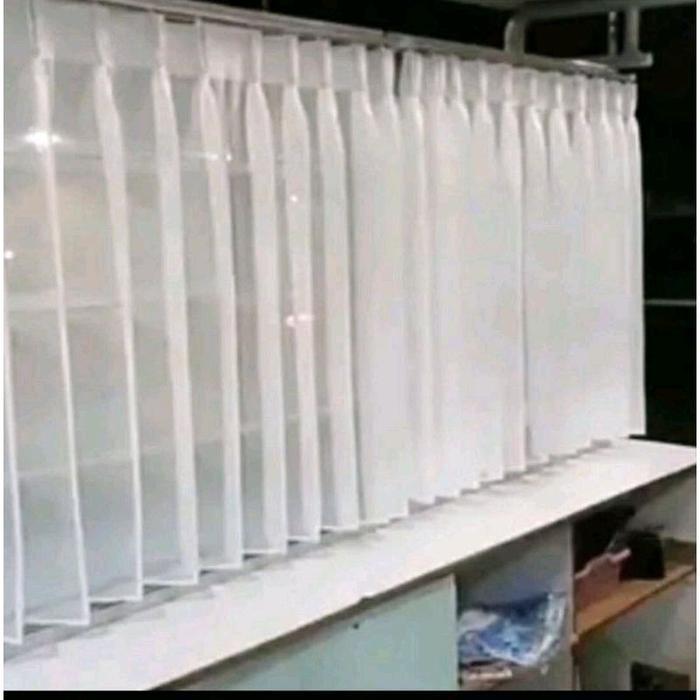 Gorden vitrase Gorden Etalase Warteg Gorden Etalase Rumah Makan Curtain