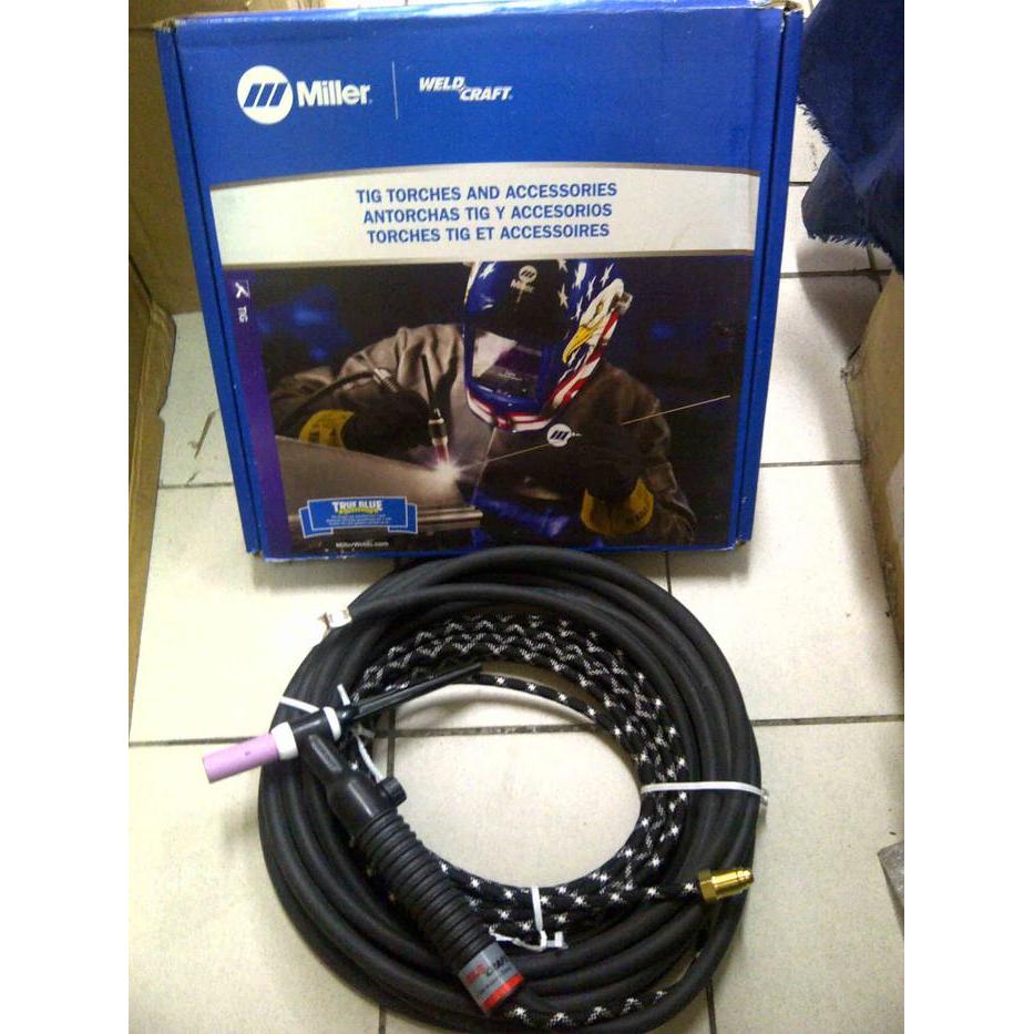 TIG TORCH TANG LAS ARGON TYPE WP-17V MILLER