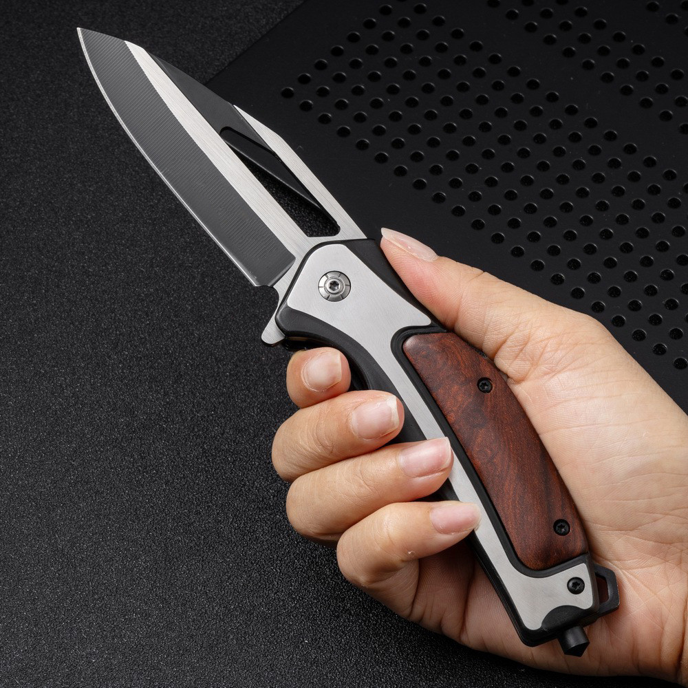 1pcOutdoor folding knife, EDC multifunctional knife, camping survival portable folding knife,