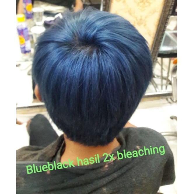 g5t7- Semir Rambut Blue Black Permanen Biru Tua Semir Diosys Cat Diosys 45 Ml Ready Warna