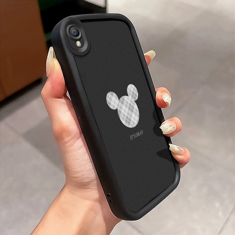 Casing Hp Untuk OPPO A37 A37F Case Motif Populer Mickey Kesing Compatible Kasing cewek Cesing Siliko