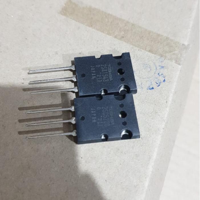 TR Final ori Bagus transistor C5200 + A1943 75 - 100 v