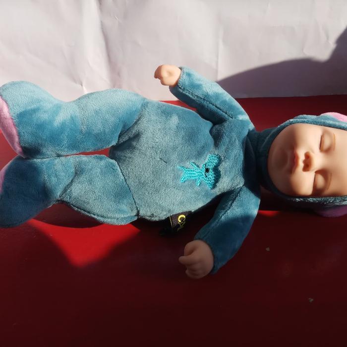 ib91- Boneka Bayi Tidur (Sleeping Baby Doll) Bieber Ori