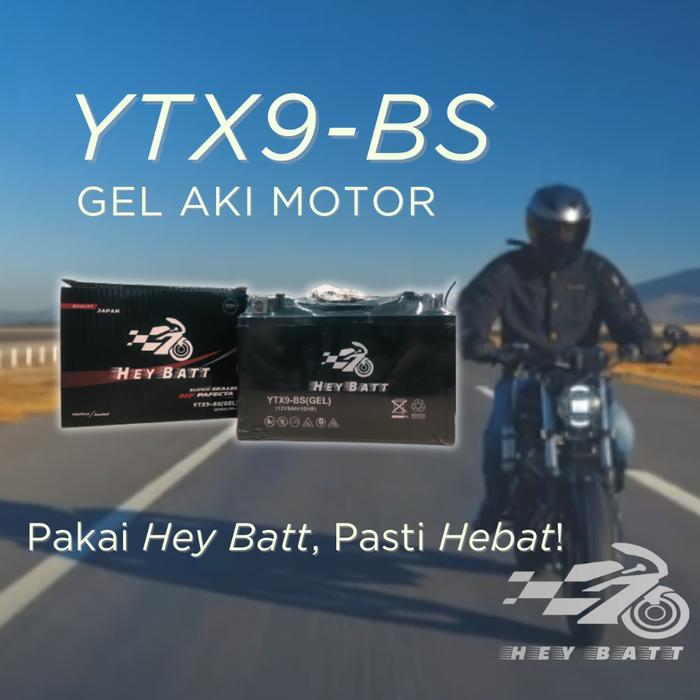 Aki Motor Heybatt Ytx9-Bs Gel
