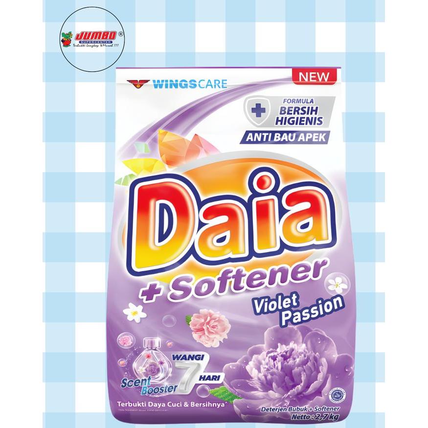 Top Daia 2.7kg Violet /detergen