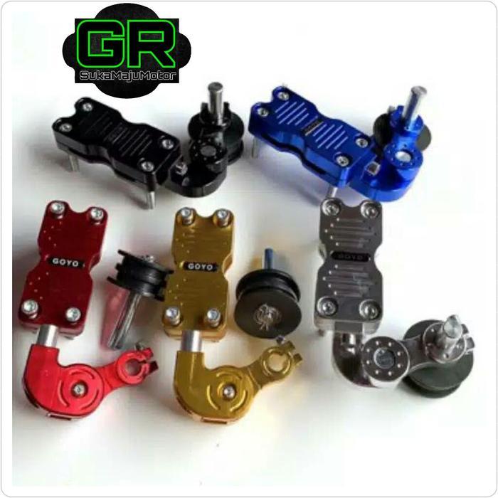 Kalibre - Stabilizer Rantai Tensioner Rantai Cnc Universal Vixion,Cbr150R,Satria Fu,Sonic,Mx