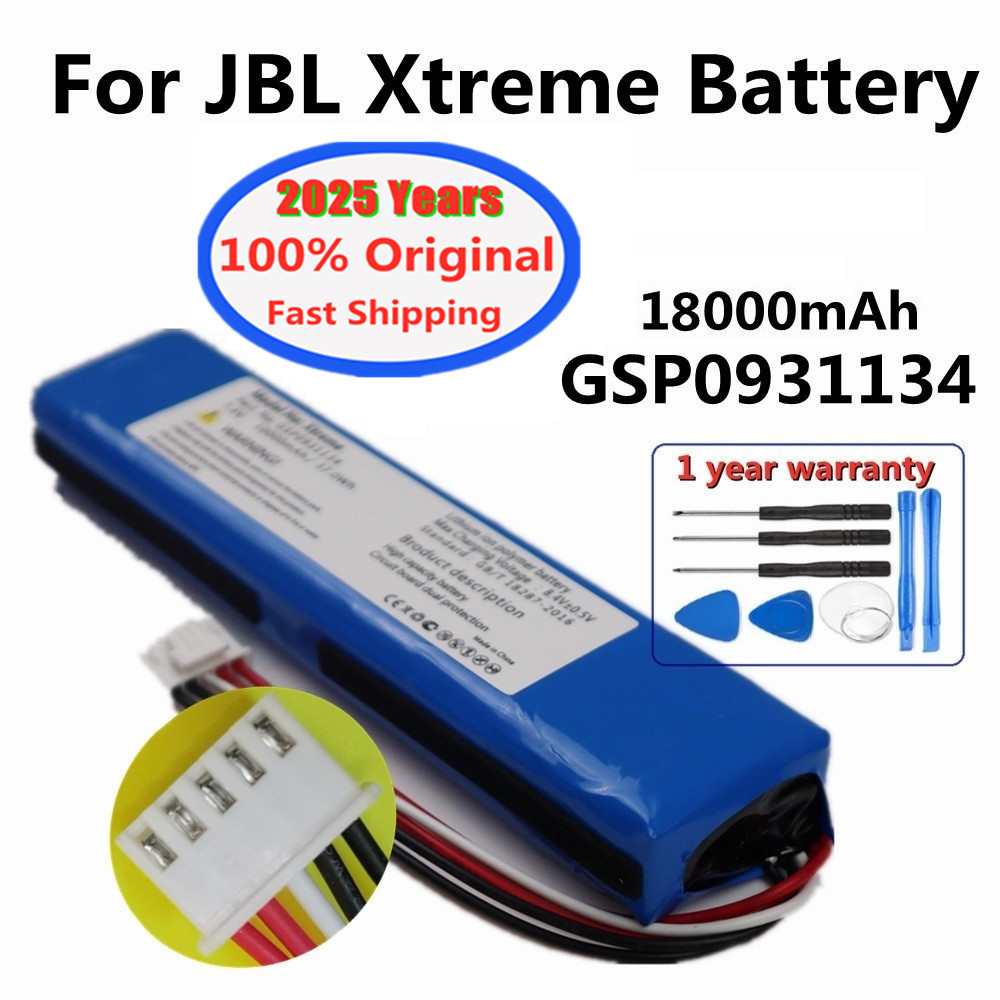 2025 Years 100% Original Battery For Jbl Xtreme1 Extreme Xtreme 1 Gsp0931134 18000Mah 37.0Wh