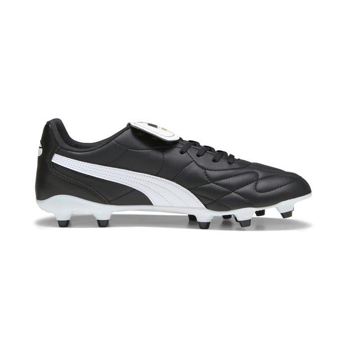 PUMA Sepatu Sepak Bola KING TOP FG/AG Black-White-Gold