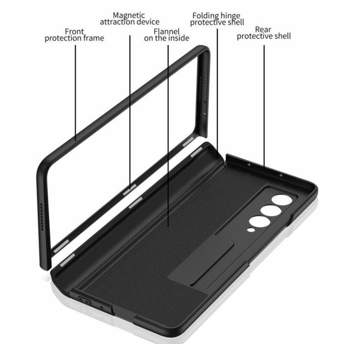 Case Samsung Galaxy Z Fold 2 5G Stand Frame Magnetic Case Gkk Original