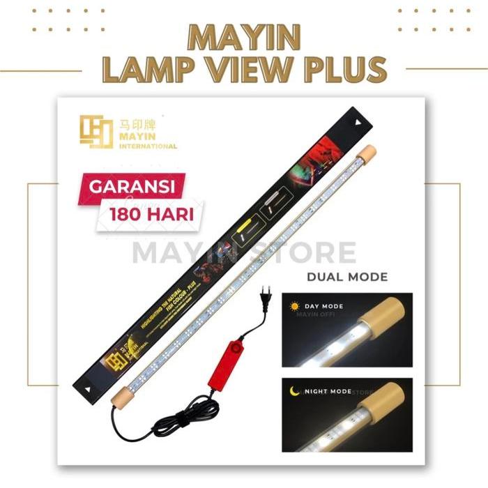MAYIN LAMP VIEW PLUS Lampu LED Aquarium Celup Day Night Mode Tanning