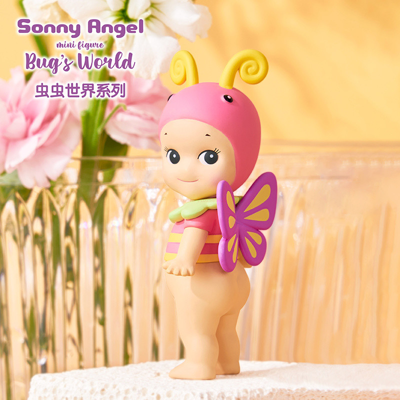 Blind Box Original Sonny Angel 2022 Japanese Bug World Toys Mystery Box Anime Figure Doll Kawaii Mod