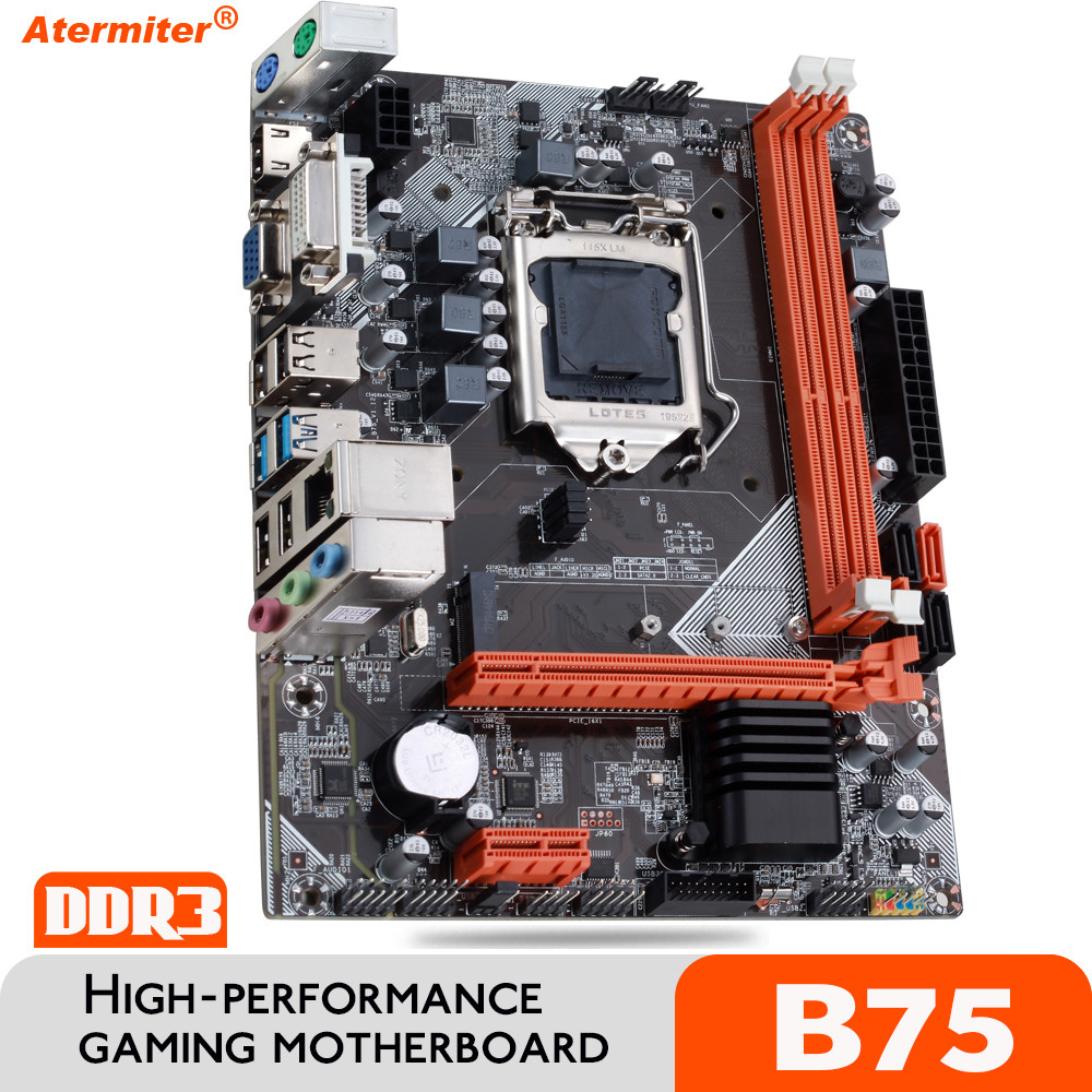 Core i5-3470 i5 3470 3.2GHz Used Quad-Core CPU Processor 6MB 77W LGA1155 Atermiter B75 Motherboard F