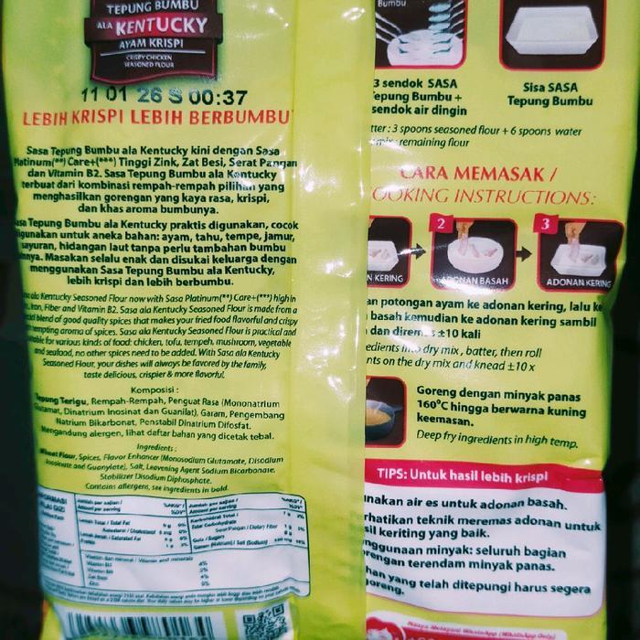 Tepung Sasa Ayam Kentucky