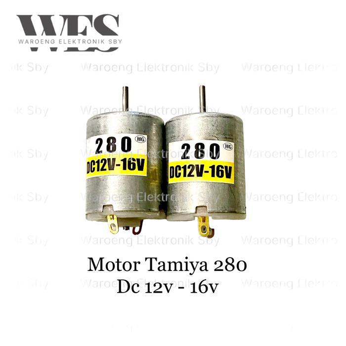 DINAMO DC 16V MOTOR TAMIYA TIPE 280 DC 16V