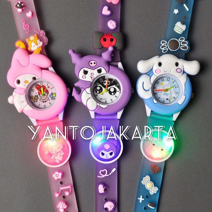 Jam Tangan Anak Perempuan Karakter Analog Original