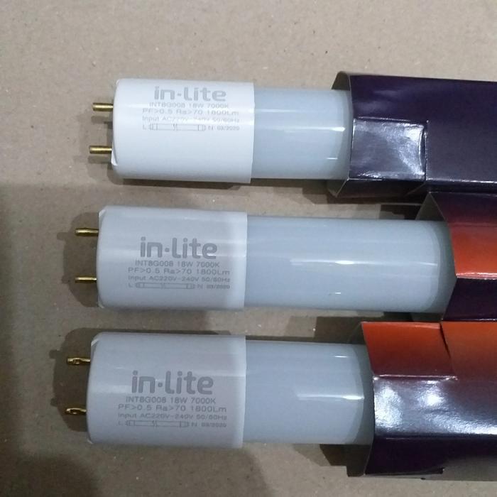 luxp- Lampu Tl Led 18Watt Putih Inlite 120Cm