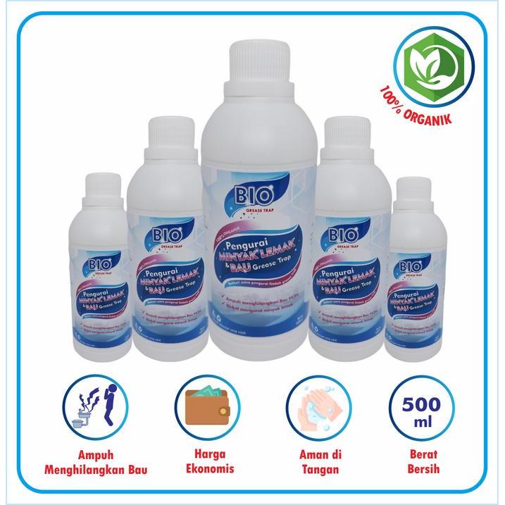 Bakteri pengurai limbah lemak dapur / pengurai lemak grease trap 500ml
