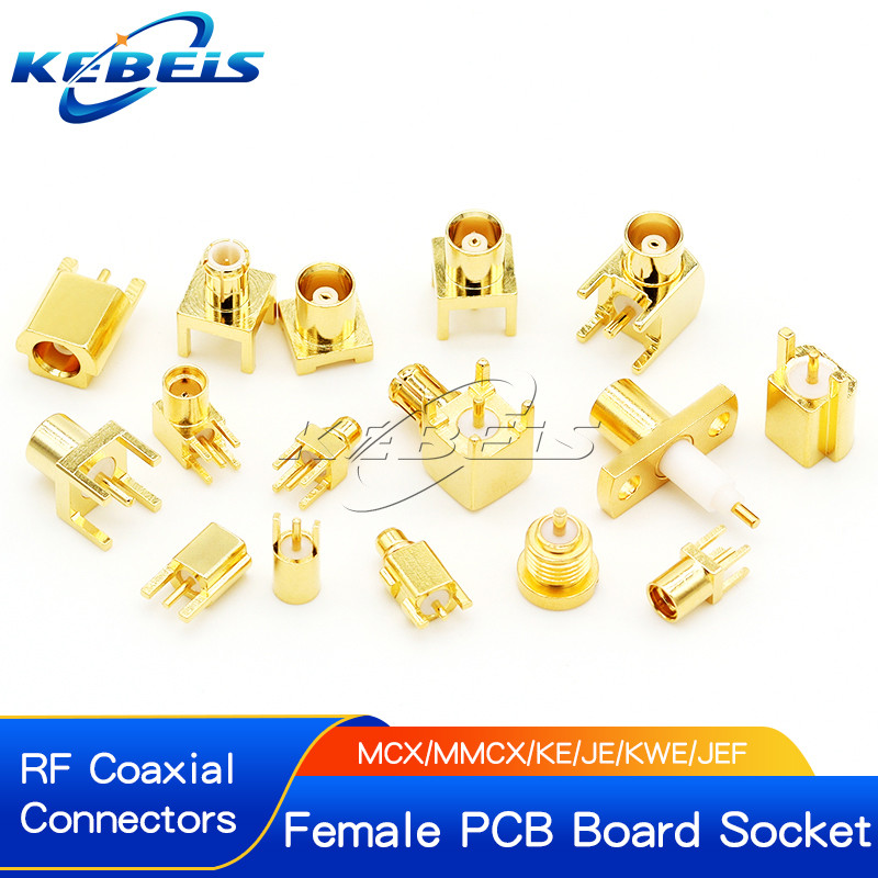 2PCS MMCX-K/J MMCX-JE MMCX-KE MMCX-KWE MMCX-JE MCX-K/J MCX-KE MCX-JE MCX-KWE MMCX male female socket