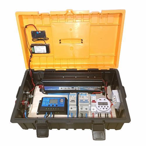 BOX PLTS OFFGRID PORTABLE 2W WITH TIMER PANEL SURYA SOLAR PANEL