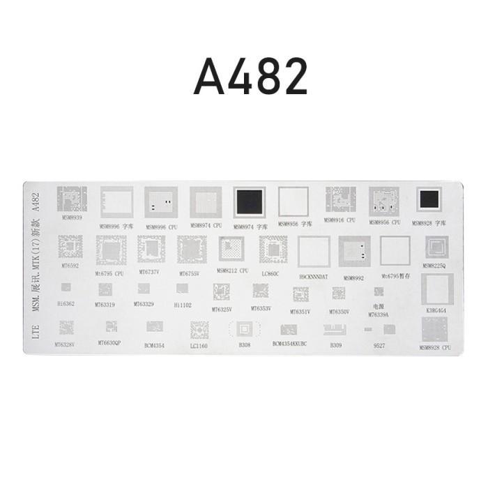 4PCS/SET PLAT BGA UNIVERSAL CETAKAN IC CPU PLAT CETAKAN IC HP PONSEL TYPE UNIVERSAL PLAT BGA IC EMMC