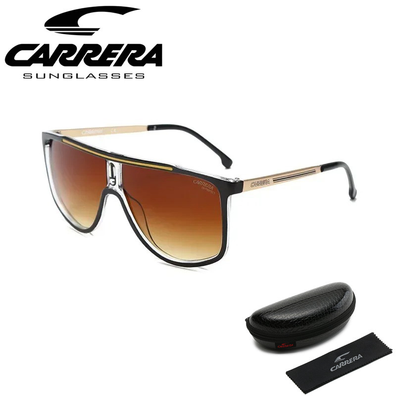 New Carrera Unisex Sunglasses Men Brand Design Square Sunglasses for Men UV400 Mirror Driving Goggle