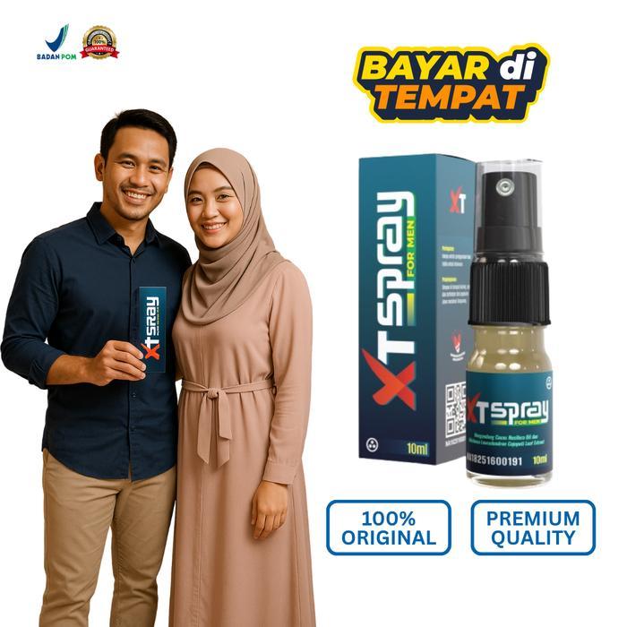 4vdi- Xt Spray Vitalitas Stamina Pria Dewasa Keras Tahan Lama Semprot - 10Ml Xtrong Spray