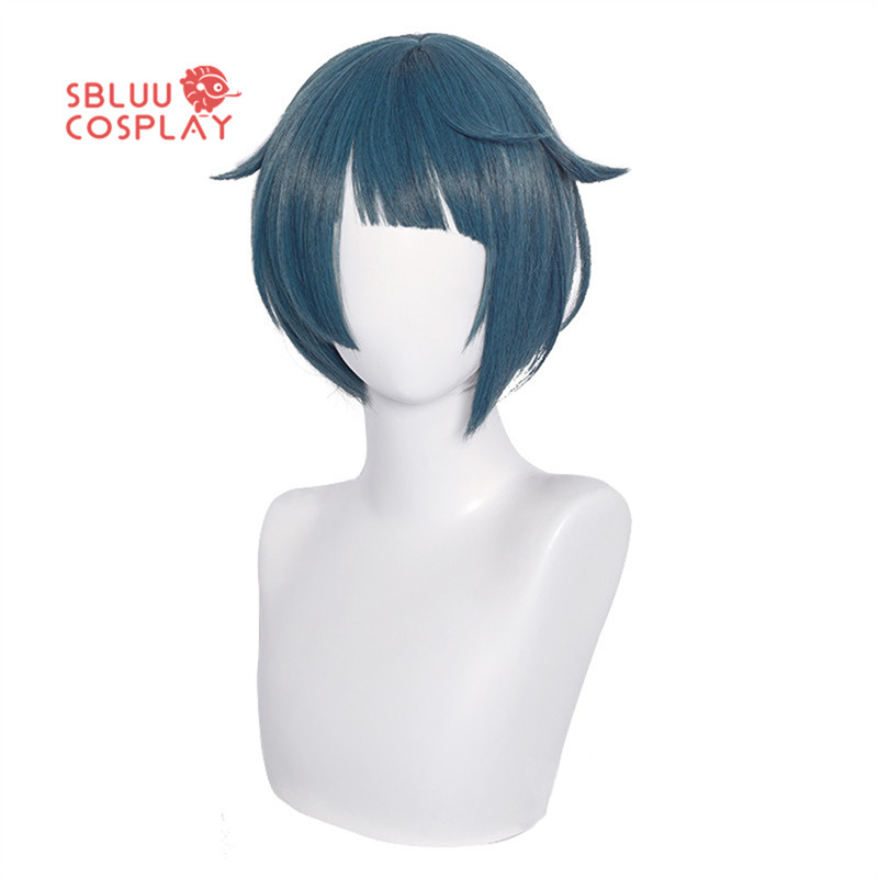 SBluuCosplay Genshin Impact Cosplay Xingqiu Cosplay Wig