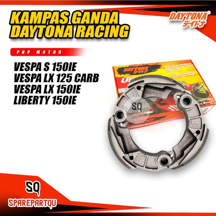 Kampas Ganda Daytona Vespa S 150Ie Lx 125 Carb Lx150Ie Liberty 150Ie Kevlar Carbon Kampas Kopling