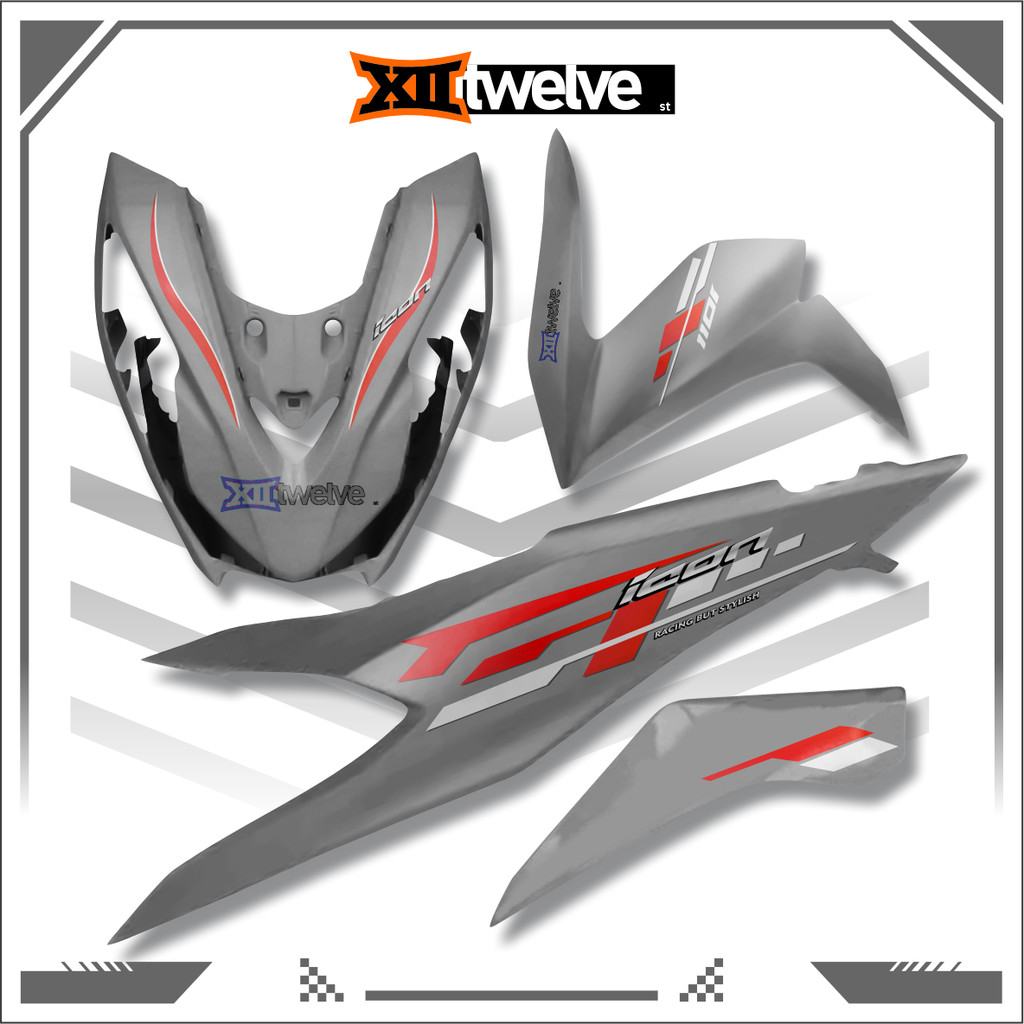 STRIPING MOTOR HONDA BEAT DELUXE 2022 TRANSPARAN STYLISH