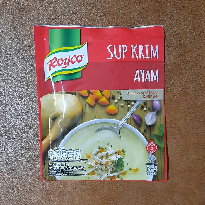 New Royco Sup Krim Ayam 58gr cream soup royco 58 gr