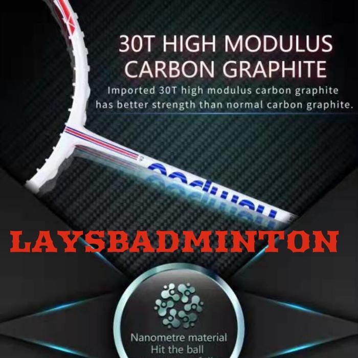 Terlaris Raket Badminton Kumpoo Ride The Wind Japan 8U Super Light