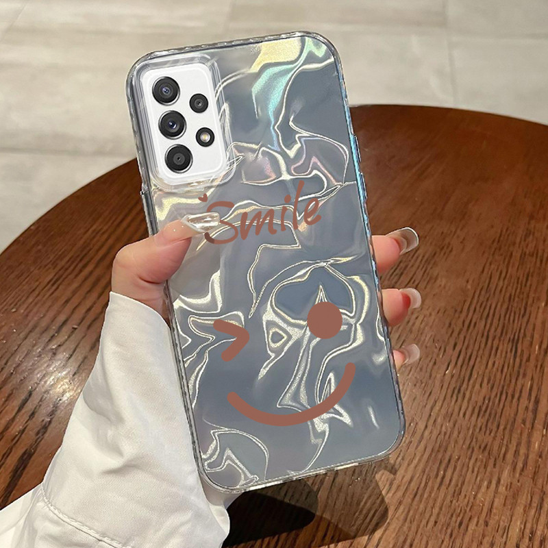 Casing Hp Samsung Galaxy A52 4G A52 5G A52s 5G A71 Case Casing Pola tas emosi lucu HP Kasing Transpa