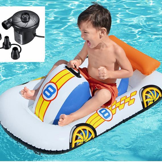 ikkw- Ban Renang Anak Unicorn Bonus Pompa Pelampung Renang Kolam Renang Anak