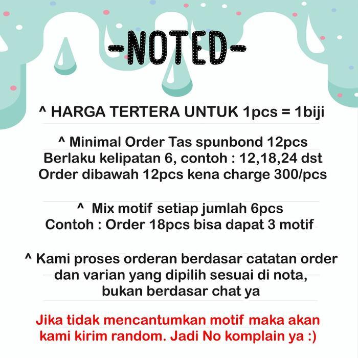 6 pcs Tas NK Karakter Cowok Superhero Goodie Bag Ulang Tahun Anak Tas Bingkisan Snack Kue Ultah