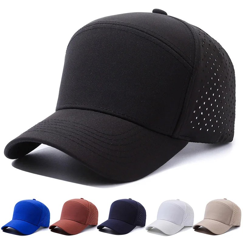 Unisex Hard Top Baseball Cap Breathable Fashionable UV Protection Sunshade Small Face Appearance