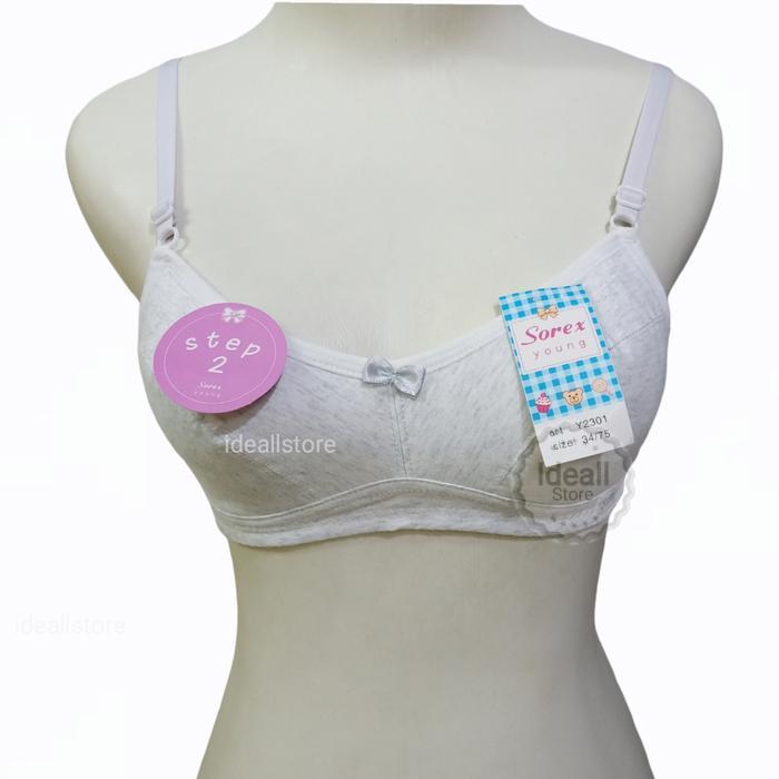 Bra Sorex Abg step 3 / Bra remaja sorex step 3 Katun Nyaman Lembut