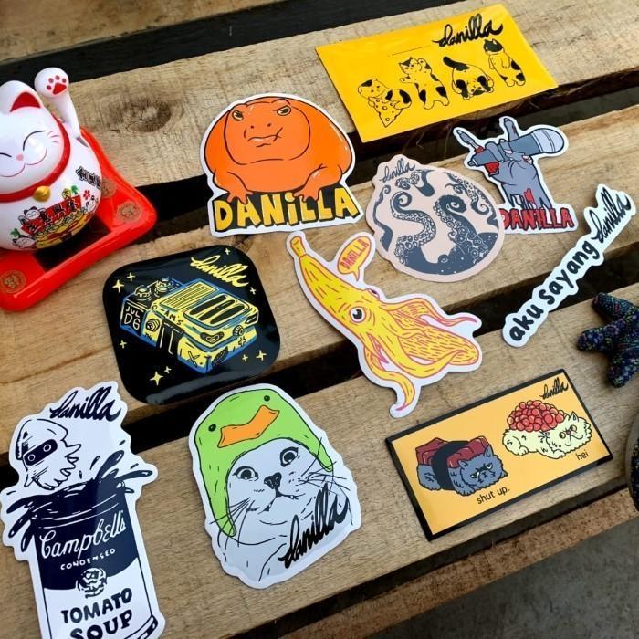 k6jp- Official Merchandise Danilla "Sticker Pack Danilla"