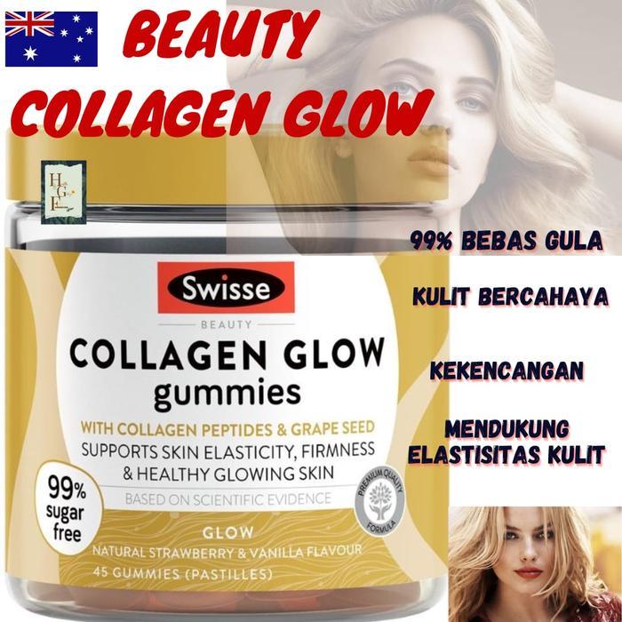 lk5v- Swisse Australia Beauty Collagen Glow 45 Gummies