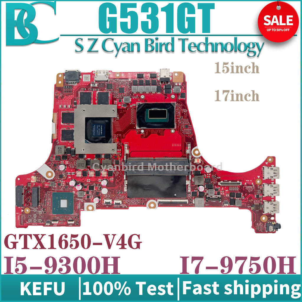 Notebook Mainboard For ASUS ROG Strix-G G531GT GL531GT G731GT GL731GT Laptop Motherboard W/i5-9300H 