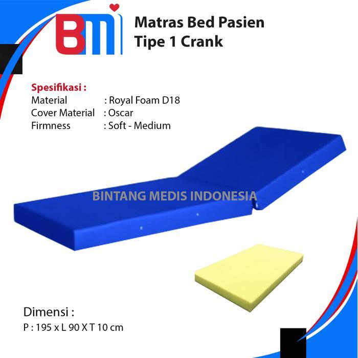 Ready Matras Bed Pasien 1 Crank - 2 Crank - 3 Crank