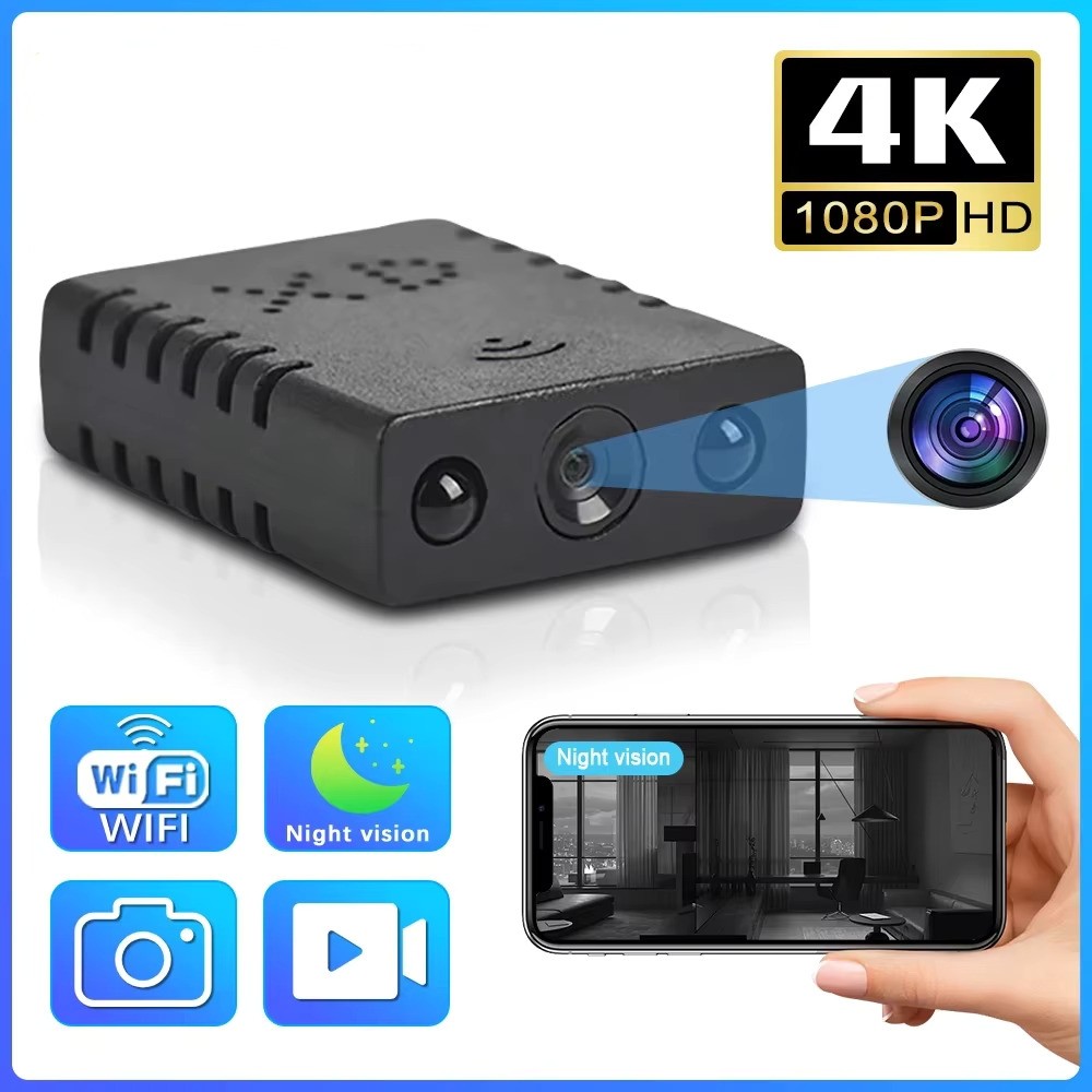XD 1080P WiFi Mini Camera Smart Wireless Camcorder IP Camera Sport Camera Night Vision Remote