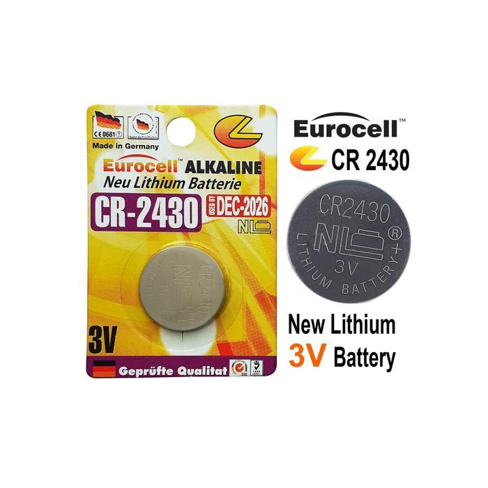 sk7n- Baterai Cr2430 Eurocell Battery Lithium 3V