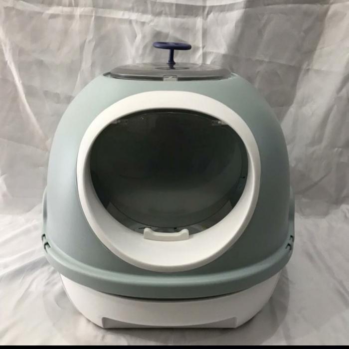 Toilet Kucing Octagon - Bak Pasir Kucing Tertutup - Cat Toilet Cp-210