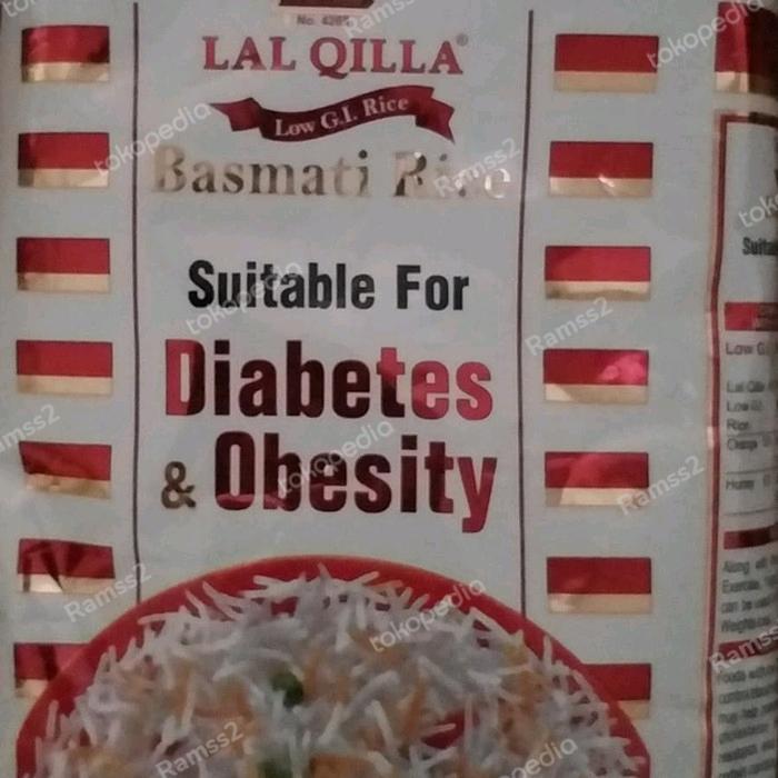 y5h9- Lal Qilla Daawat Diabetes & Obesity Basmati Rice Beras India Low Gi