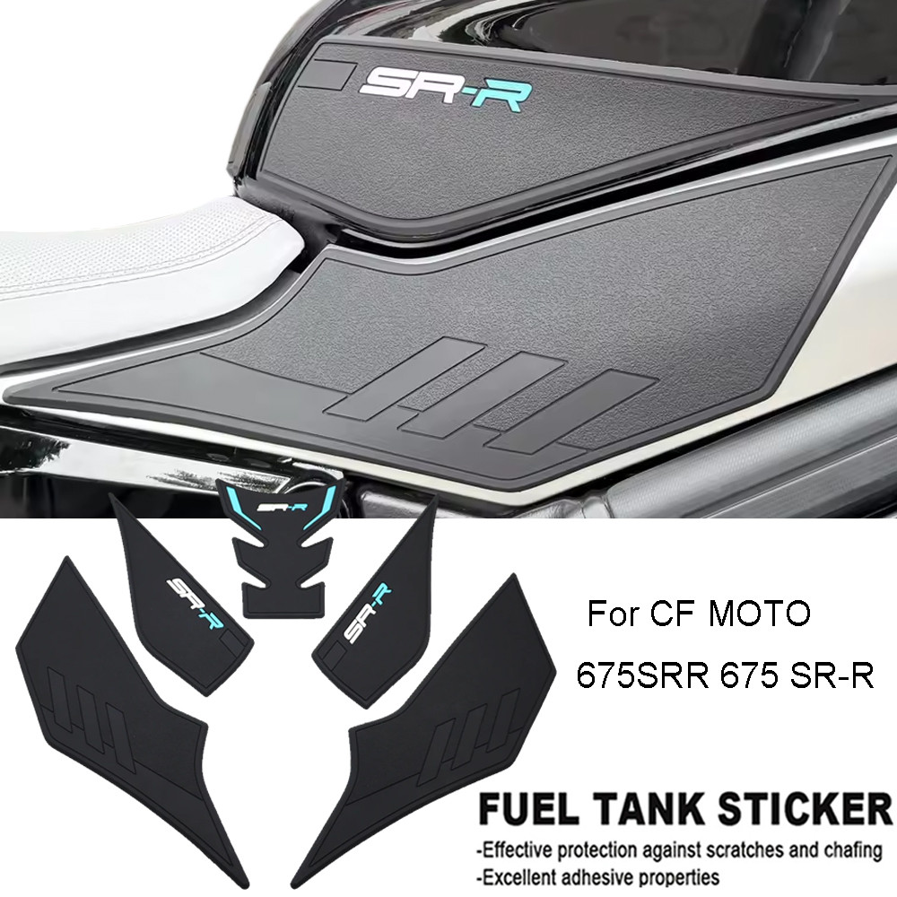 For CFMOTO 675SR 675 SR-R SR 675SRR 2025 Motorcycle Reservoir pad Protector Stickers Decal Gas Knee